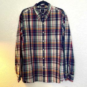 J.Crew Slim Plaid Shirt